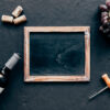 Custom Engraved Slate Cheese Board & Wine Glass Set