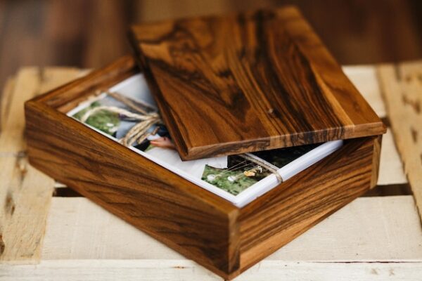 Engraved Wooden Wedding Keepsake Box